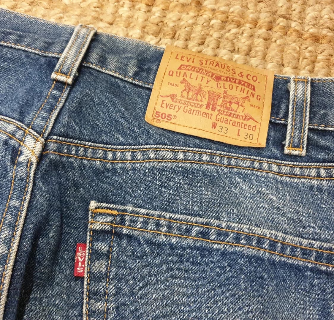 00s Levis 505 usa made 상품이미지6