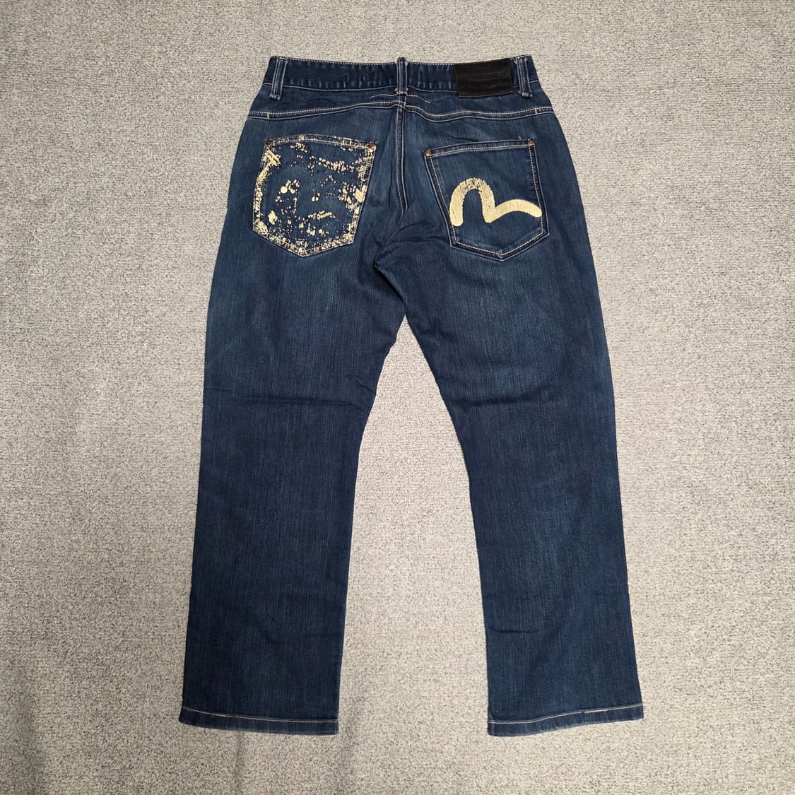 Evisu 빈티지 프린팅 데님팬츠 31-32 상품이미지1