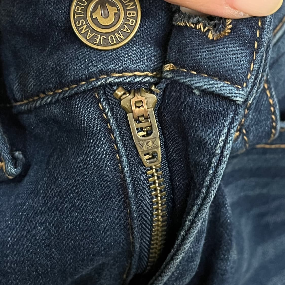 [정품/26] 트루릴리젼 다크 데님 청바지 b14 상품이미지8