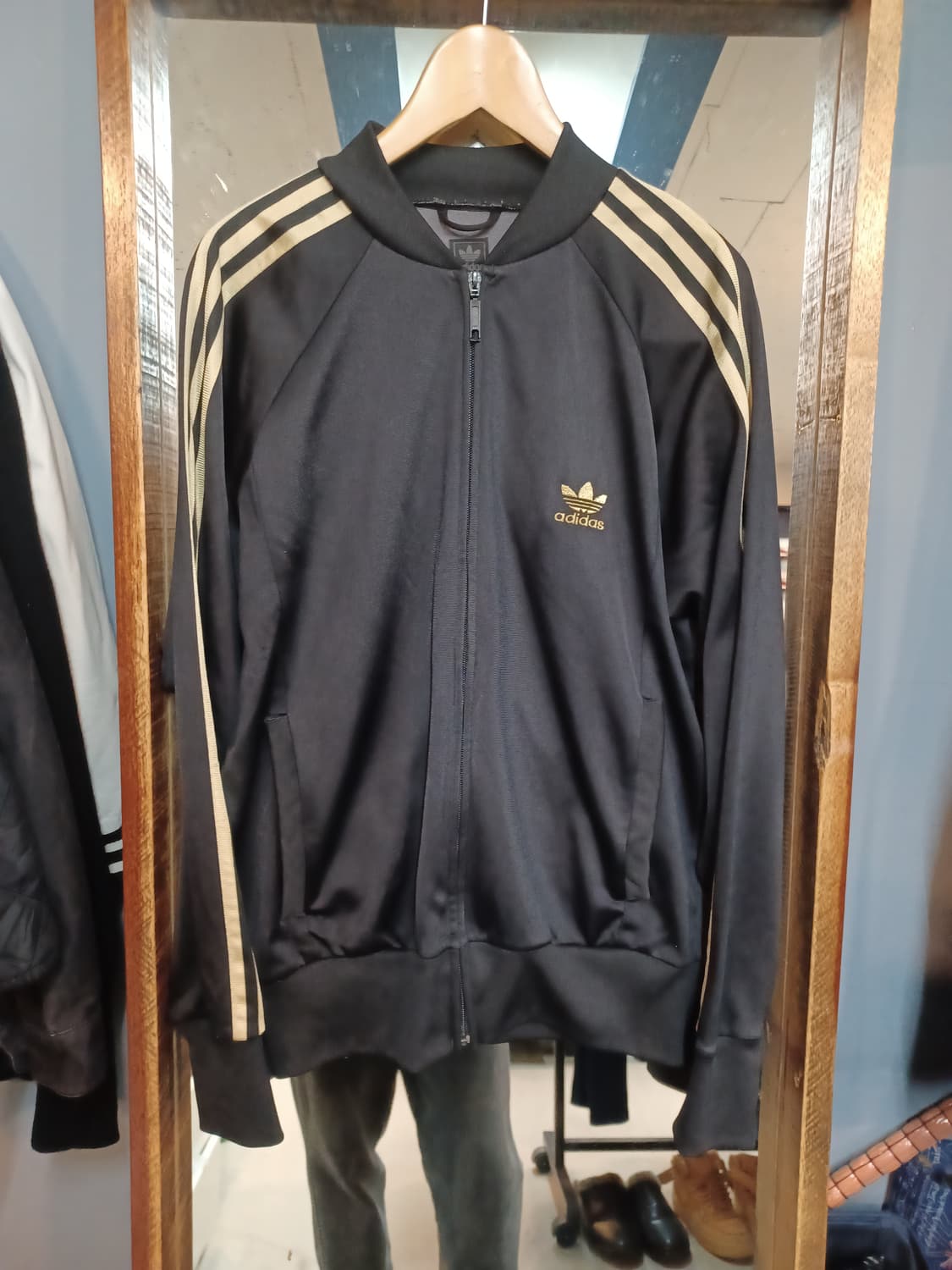 아디다스 대장급 슈퍼스타 트랙 져지 골드 110 상품이미지1