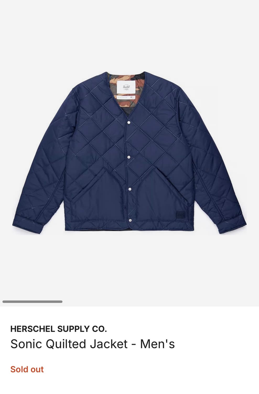 허쉘 (herschel) 퀼트자켓 상품이미지6