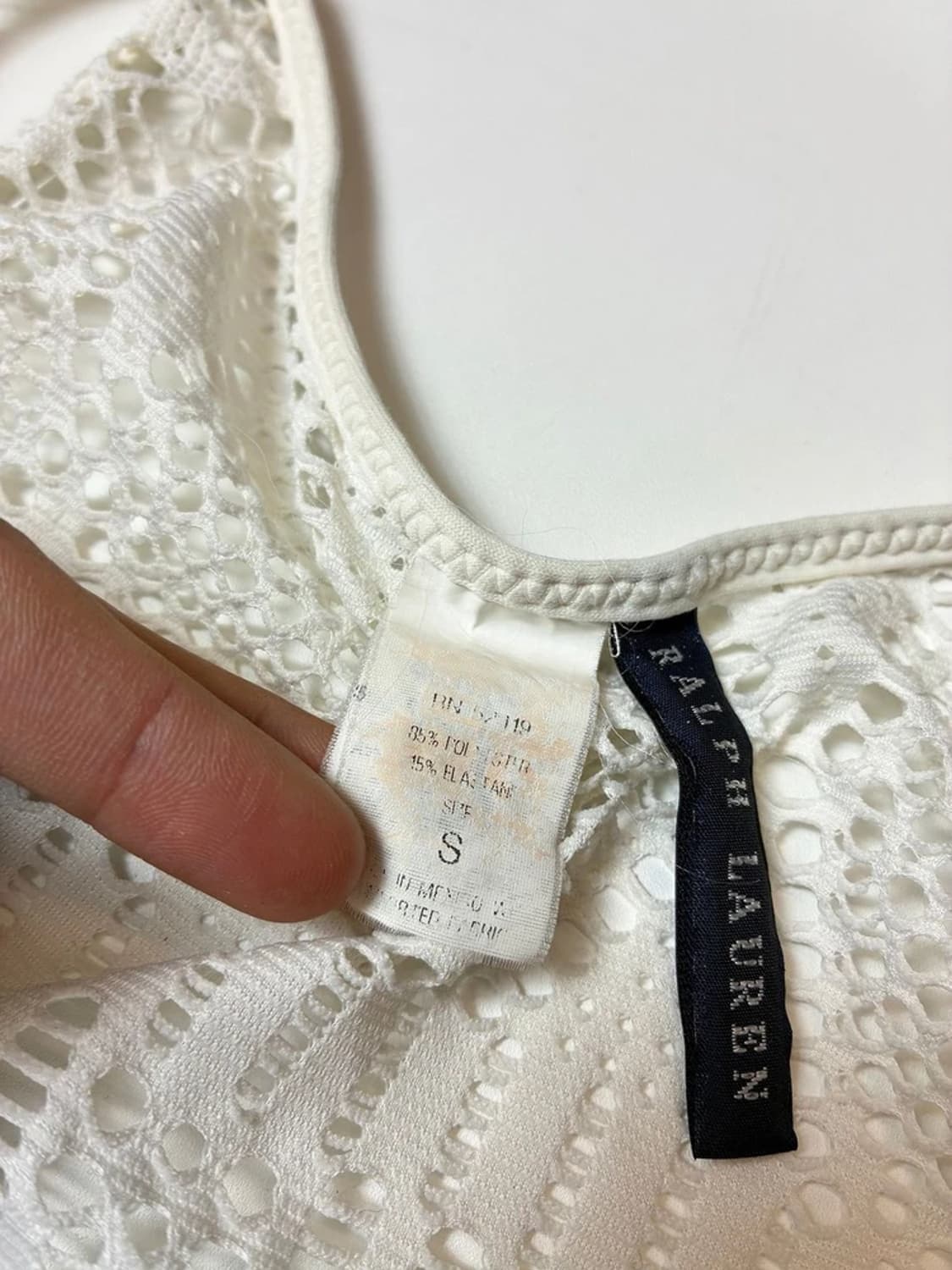 폴로 랄프로렌 00's 크로셰 레이스 레이어드 원피스 PN8808 상품이미지4