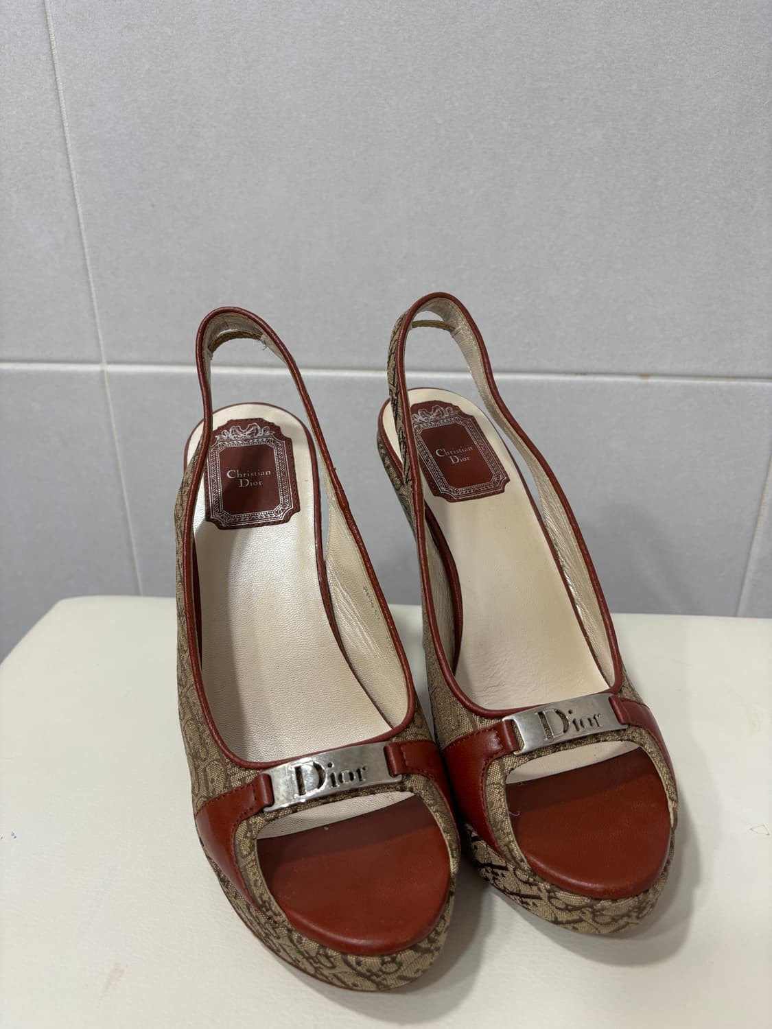 정품)디올 오블리크 토오픈 상품이미지1