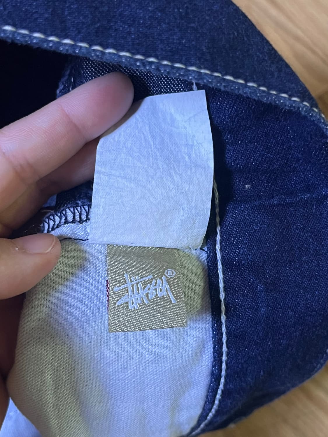 스투시 더블 링크 데님 스커트 상품이미지8