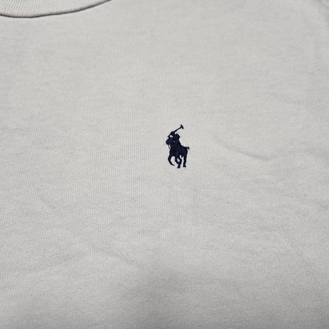 L 폴로랄프로렌 클래식 헤비웨이트 반팔티셔츠 화이트 상품이미지2