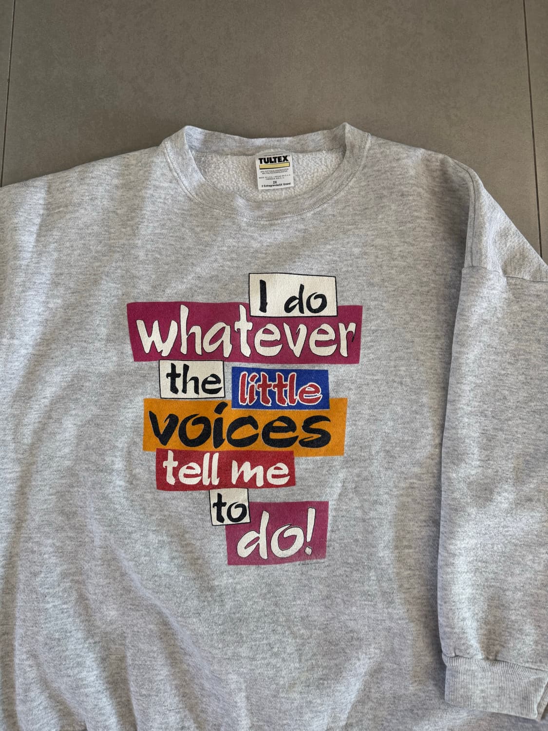 90’s 빈티지 Tultex 스웨트셔츠 상품이미지2