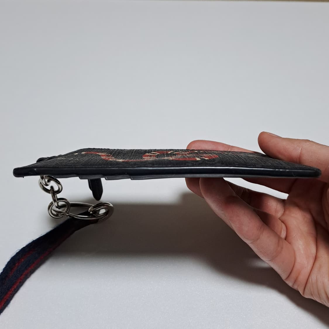 [100%/정품] 구찌 슈프림 모노그램 킹스네이크 카드지갑, 구찌지갑 상품이미지5