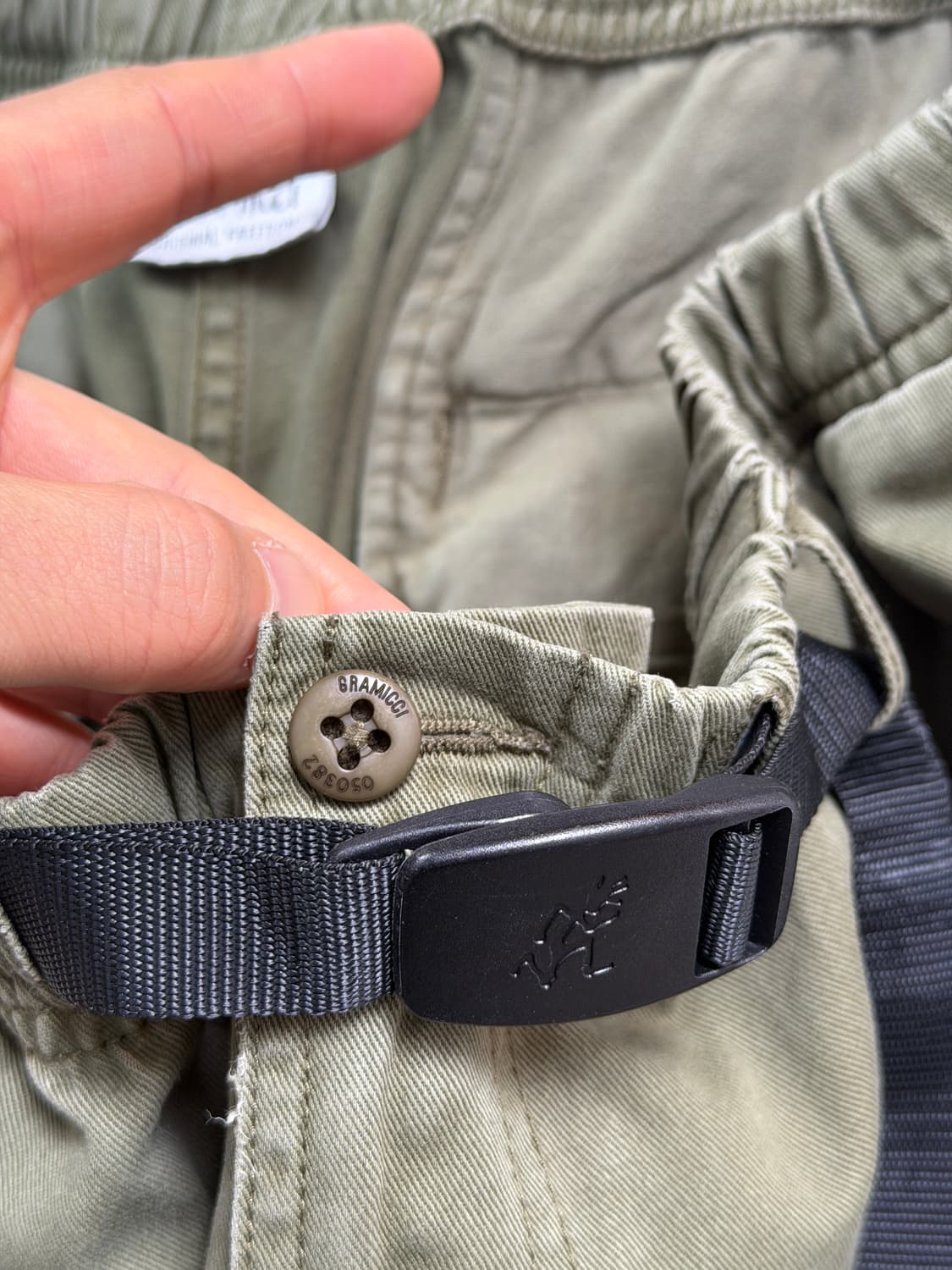 Gramicci 그라미치 카키 팬츠 ASIA 2XL 상품이미지4