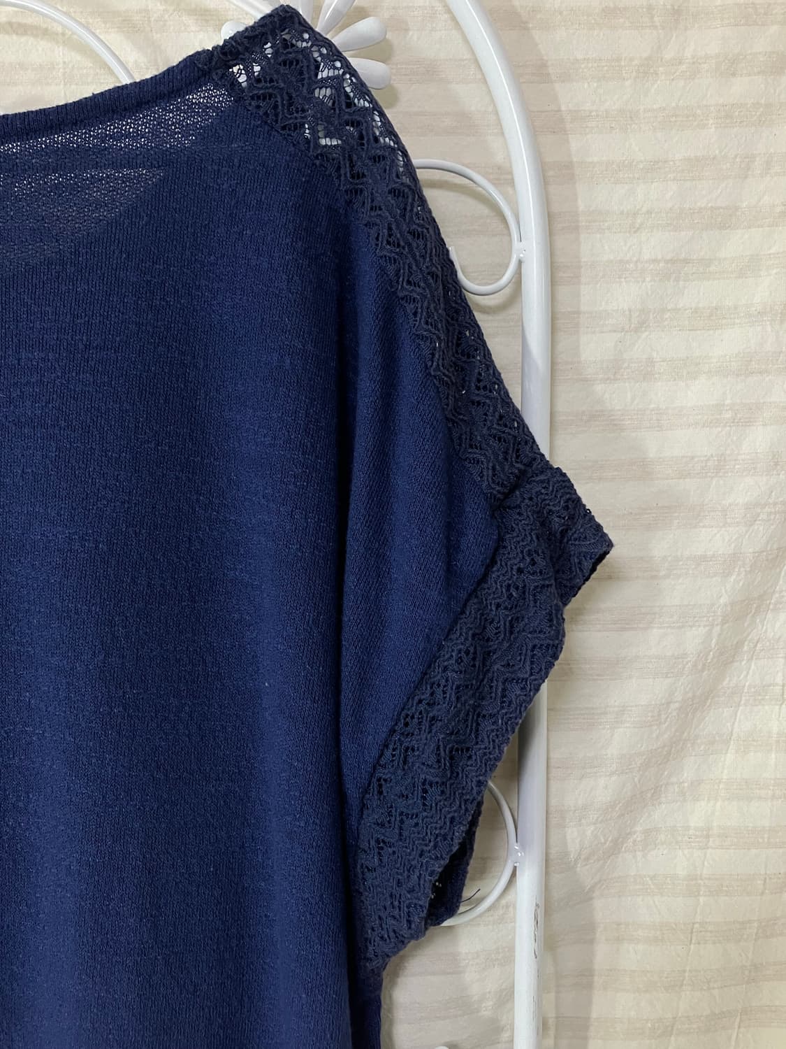 블루 레이스 티셔츠607 상품이미지4