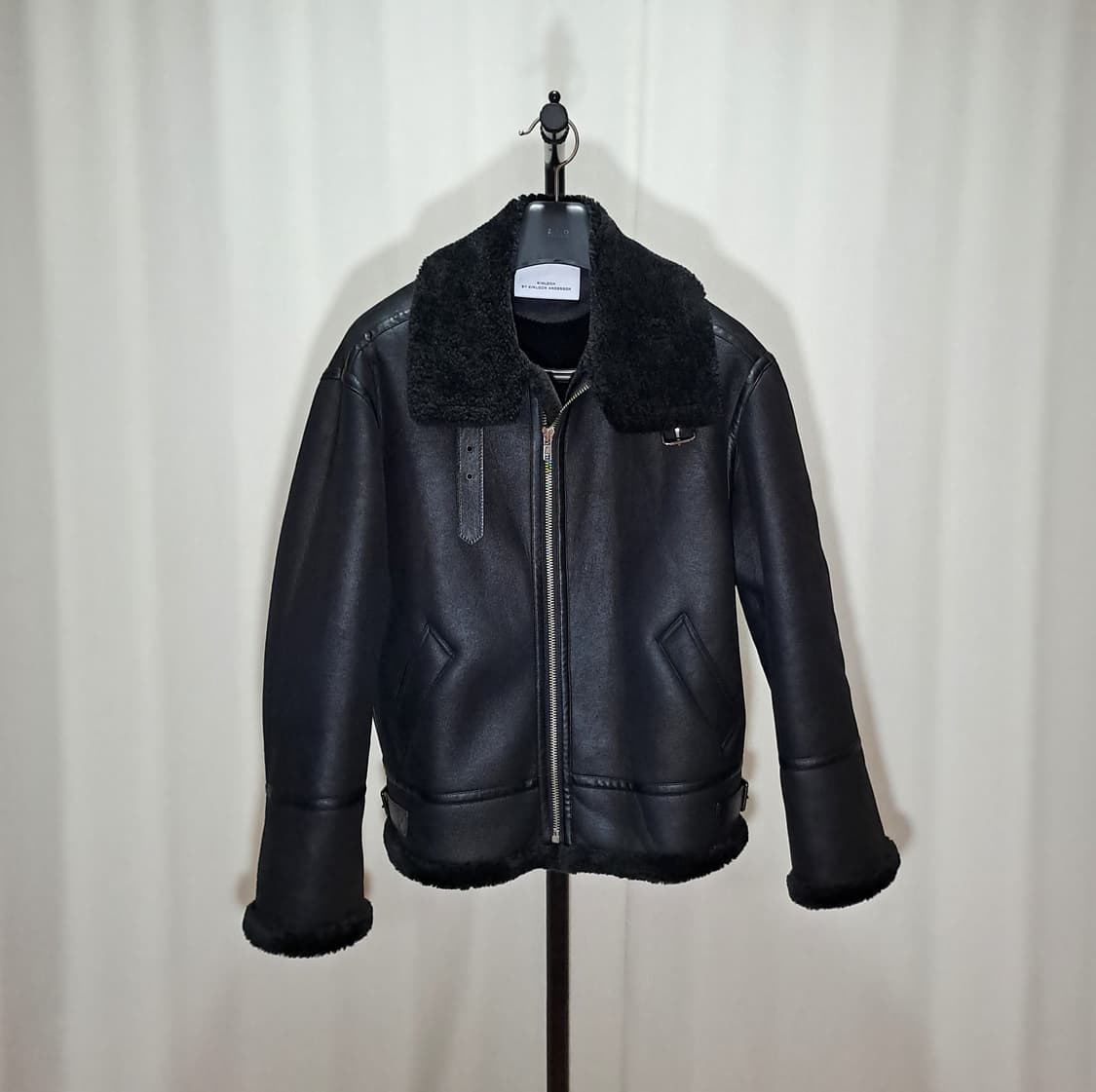 (새상품급) 킨록 23FW 비건레더 무스탕 100 A982 상품이미지1