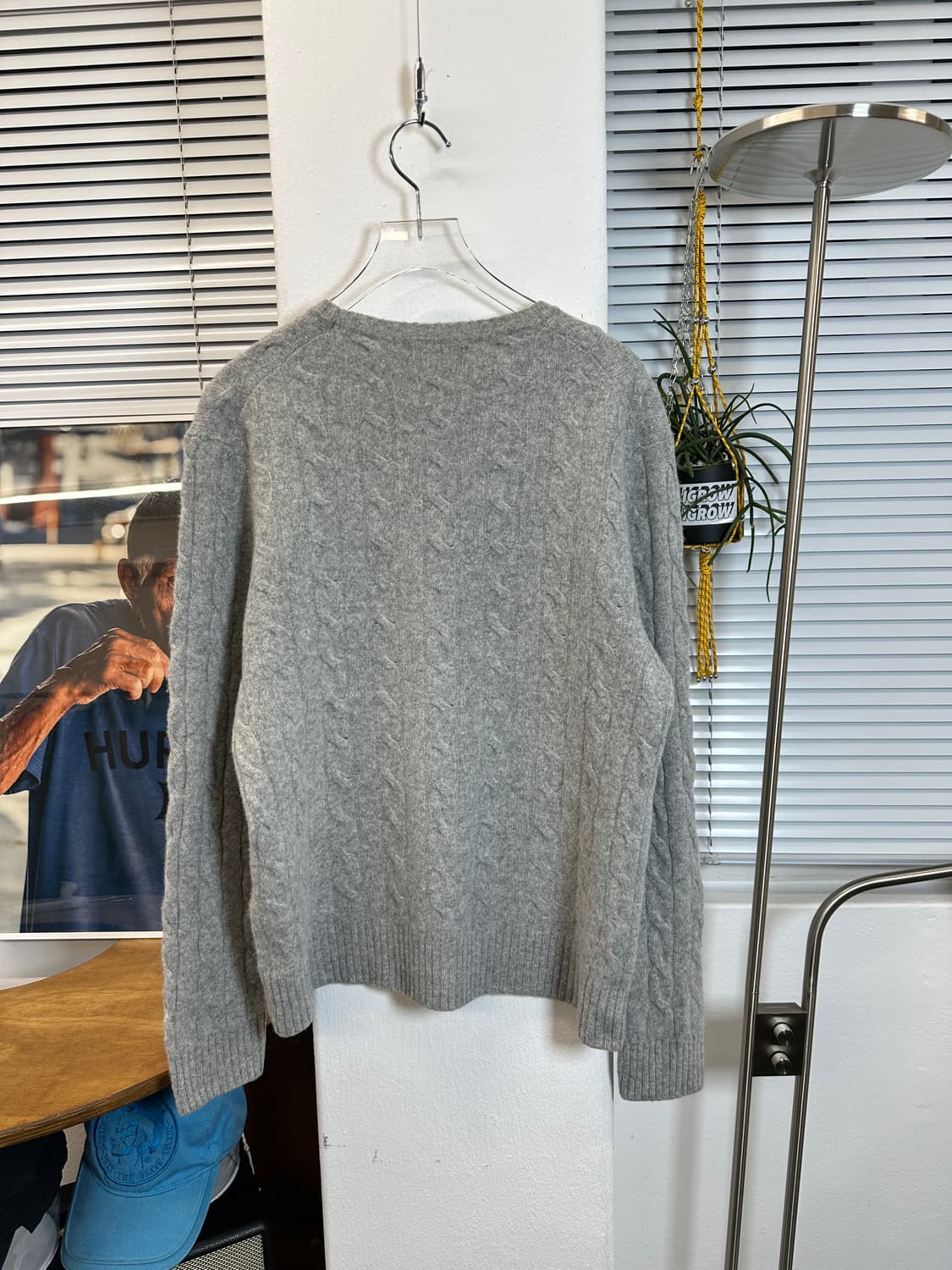 Gray Cable Knit(L) 상품이미지3