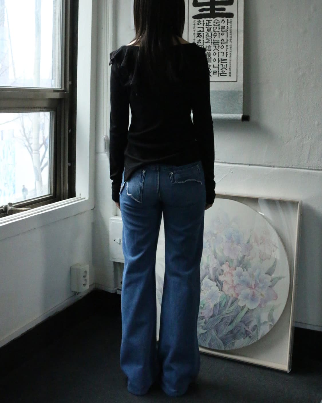 MM6 마르지엘라 부츠컷 데님 팬츠 상품이미지2