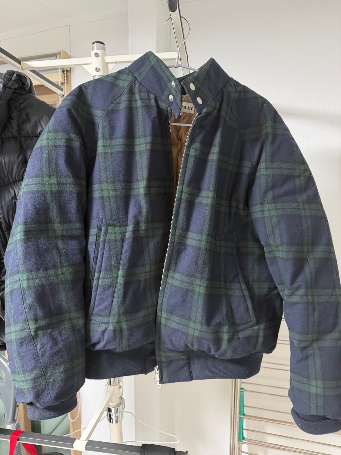 에프터프레이 해링턴 다운 블루종 상품이미지2