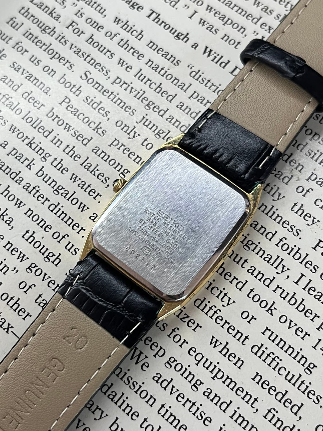 빈티지 세이코 탱크 7N01-5A40 (1990) 상품이미지5