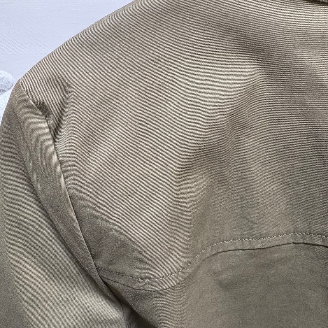 Theory Jullitah Poplin 띠어리 카키 셔츠 원피스  상품이미지6