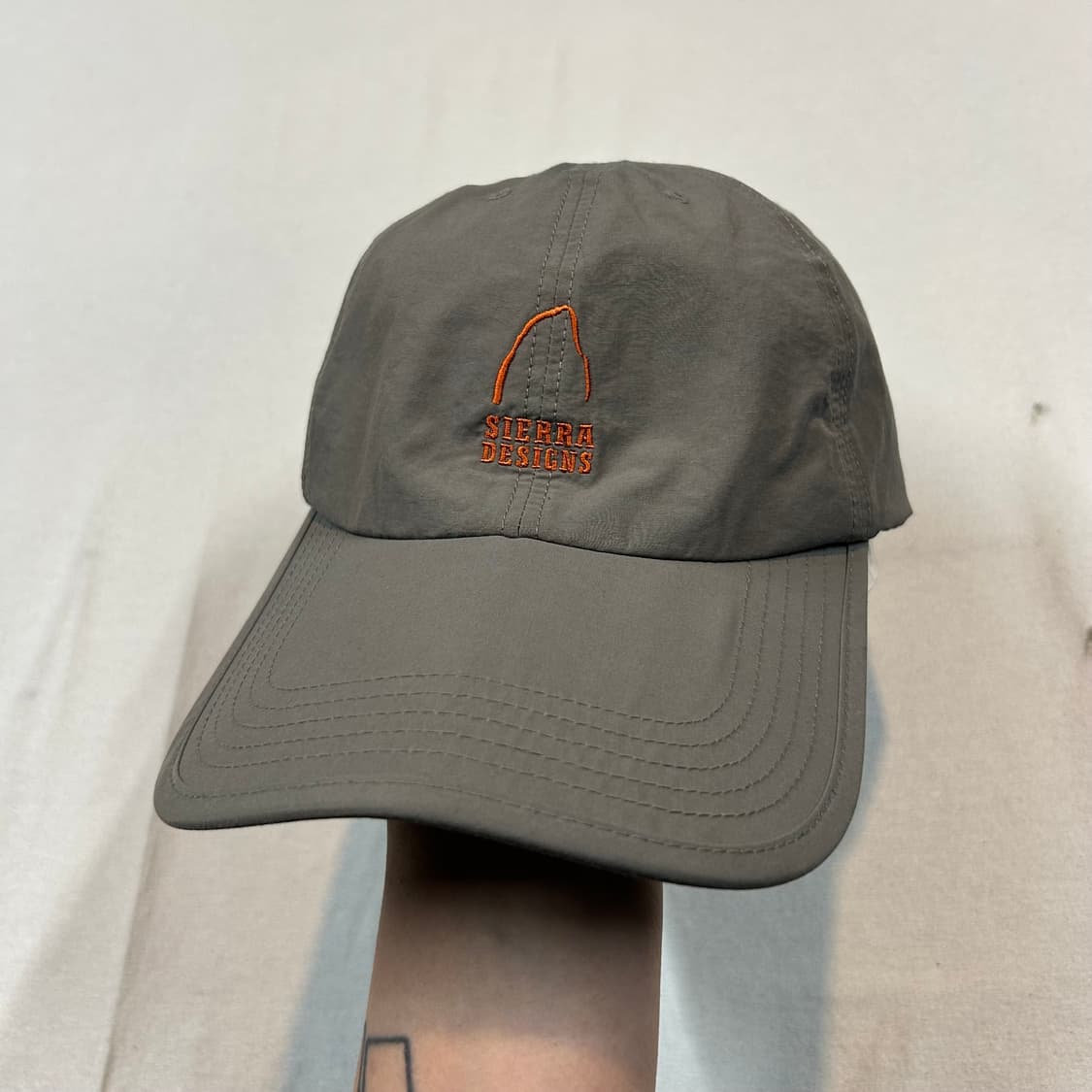 시에라디자인 코튼 나일론 롱빌 캡 모자 상품이미지1