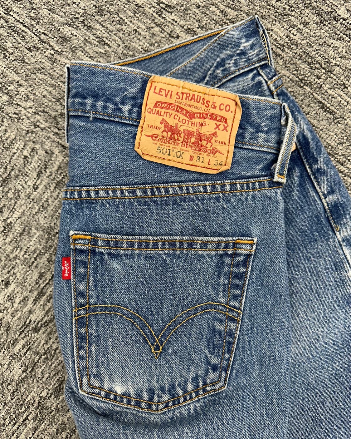 (허단37.5)00'S 리바이스 501XX-M1780 상품이미지5