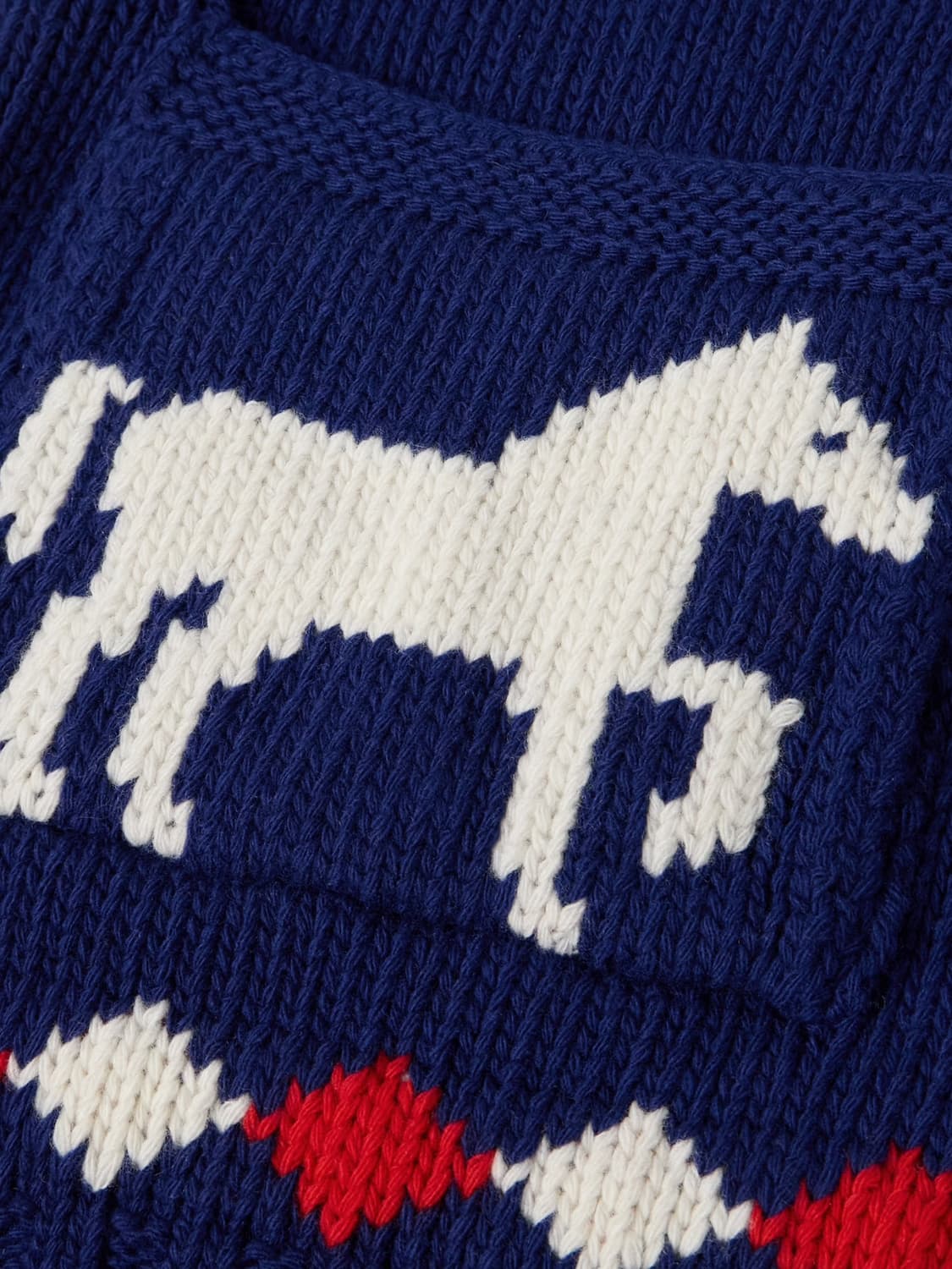 [M]보디 BODE 다이아몬드 카라 울 집업 가디건 상품이미지6