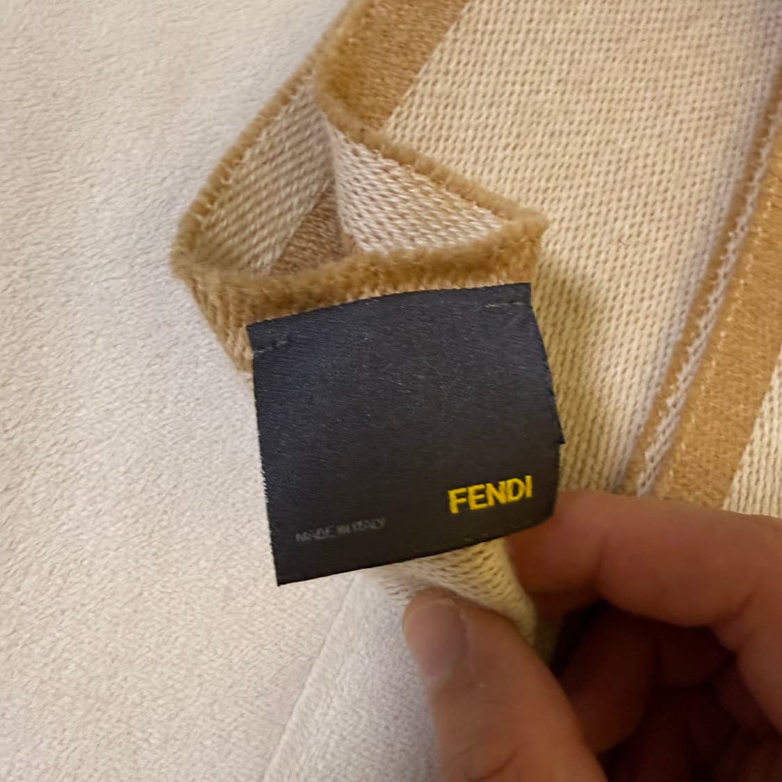 펜디 정품 자카드 울 머플러 상품이미지2