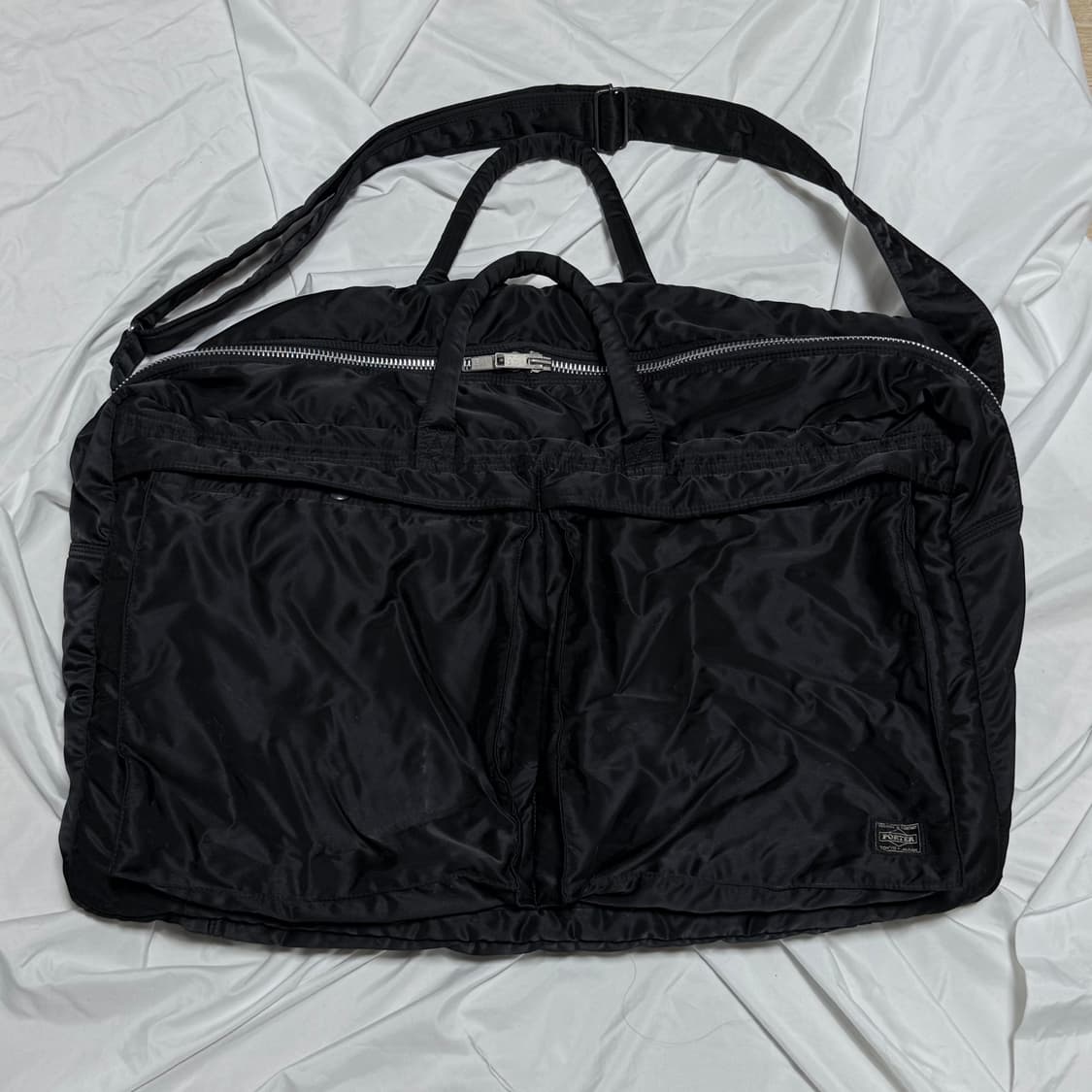 초대형 요시다포터 탱커 여행용 더플백 L BK 상품이미지1