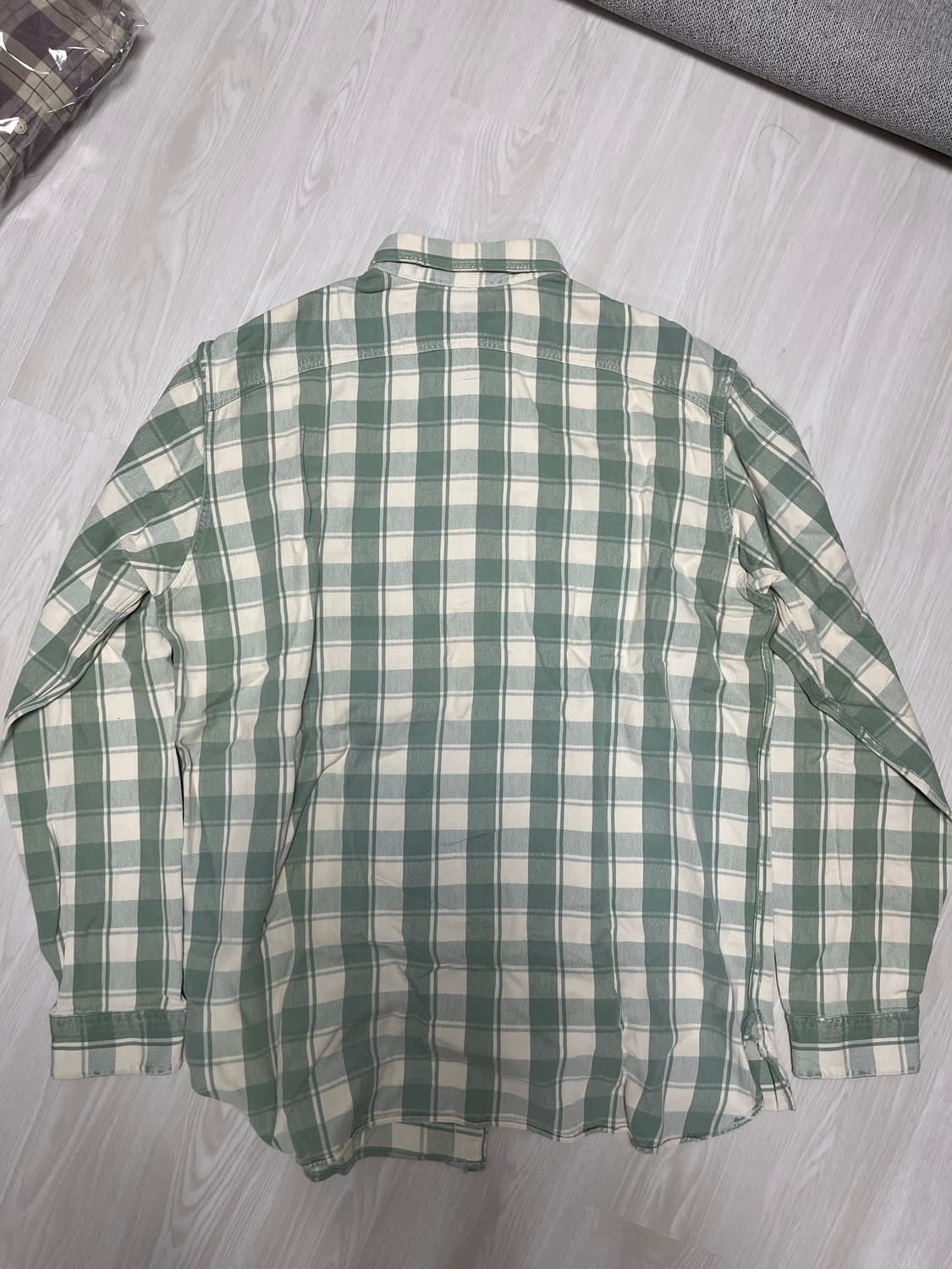 rrl 더블알엘 체크셔츠 L 상품이미지4