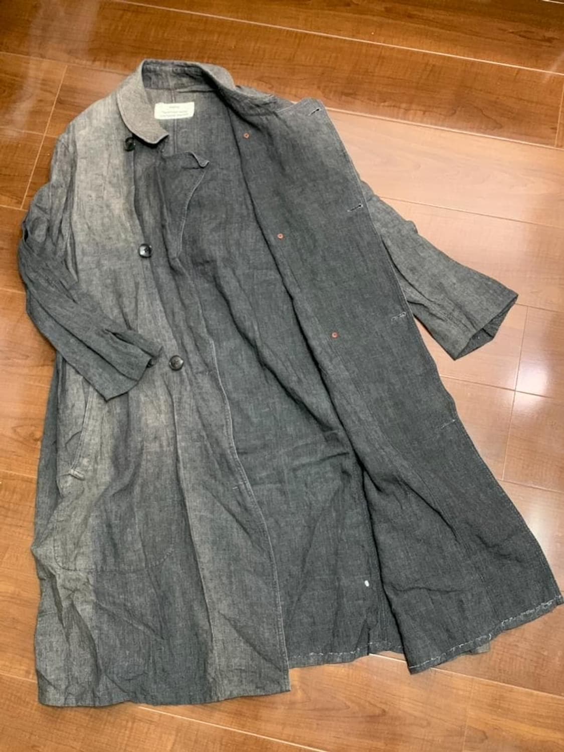 Kaval LINEN PAINTER COAT 상품이미지3