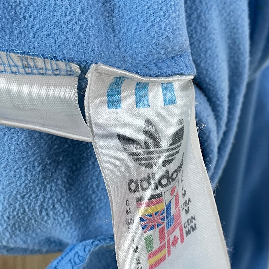 90‘s 아디다스 회이트 소라 아르헨티나 져지 상품이미지4