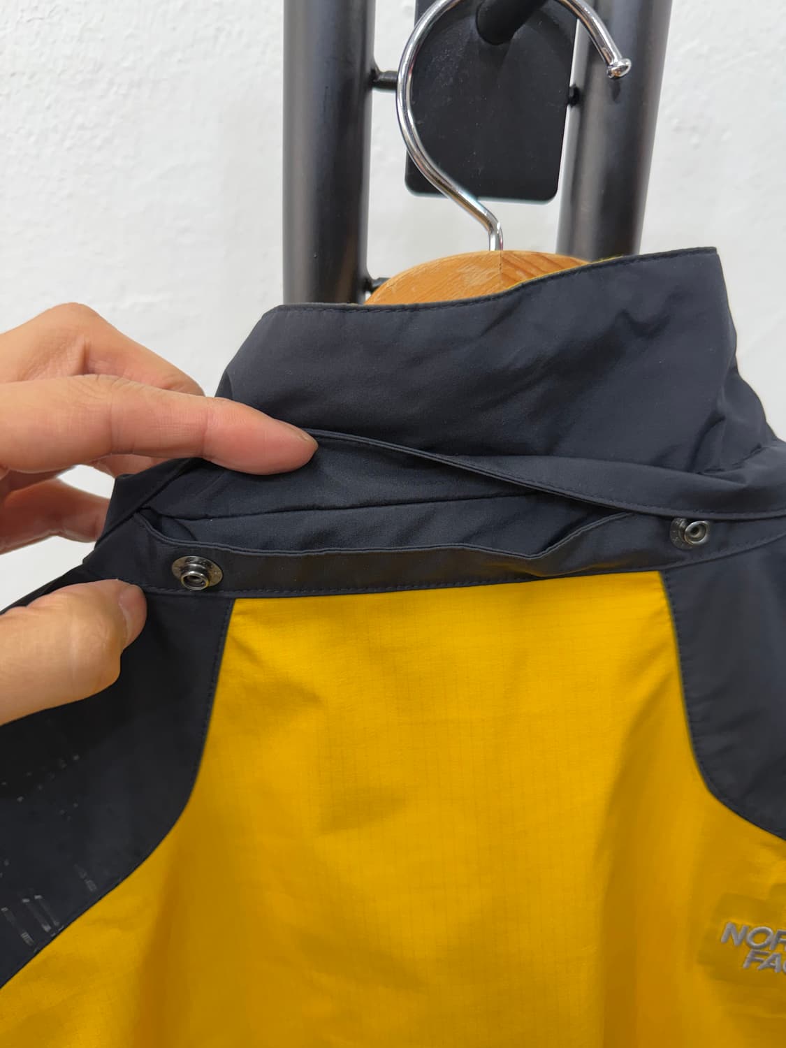 정품) 노스페이스 남성 써밋 옐로우 바람막이 자켓 110 상품이미지6