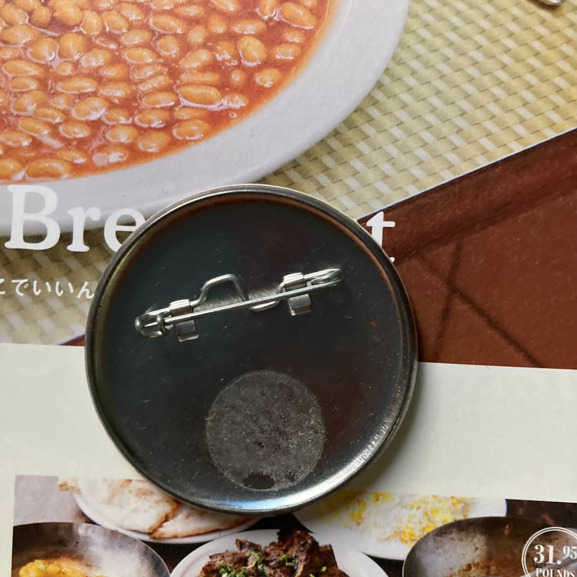 빈티지 Balloon 벌룬 열기구 프린팅 핀 버튼 뱃지 브로치 악세사리 상품이미지2