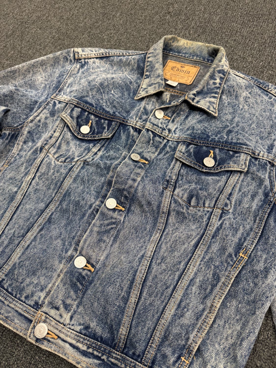 90’s 에드윈 빈티지 데님자켓 상품이미지2