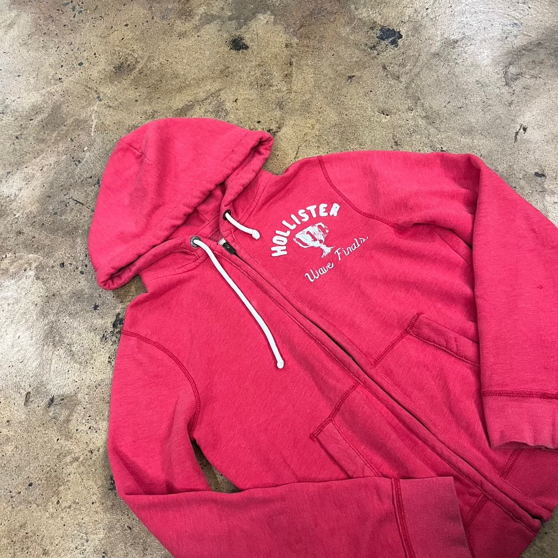 홀리스터 핫핑크 후드집업 상품이미지1