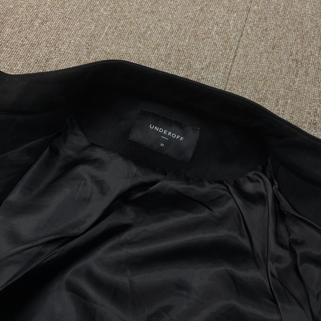  언더오프 스웨이드 헤링턴 자켓 상품이미지4