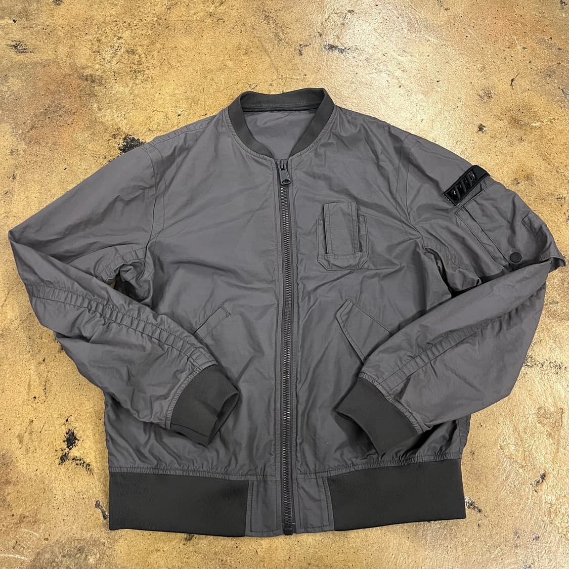 [정품] sieg 지이크 그레이 회색 봄버 자켓 b10 상품이미지2