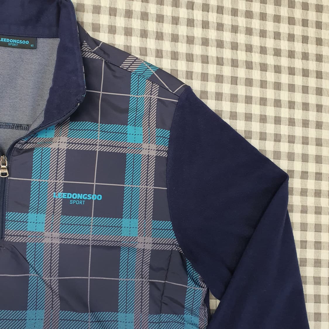 이동수 반집업 골프 긴팔티 남자95~100 상품이미지3