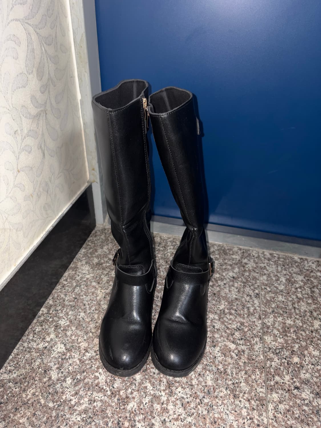 블랙 롱부츠 230 상품이미지2