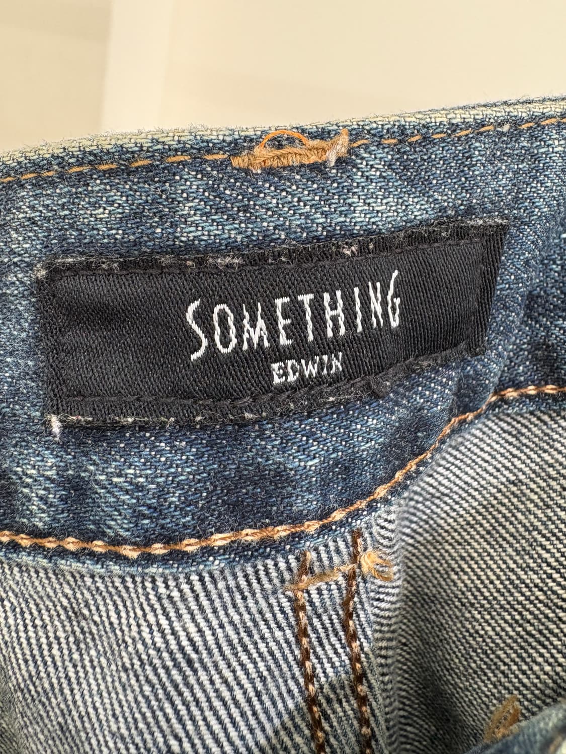 SOMETHING BY EDWIN (Made in Japan) 부츠컷데님 상품이미지6