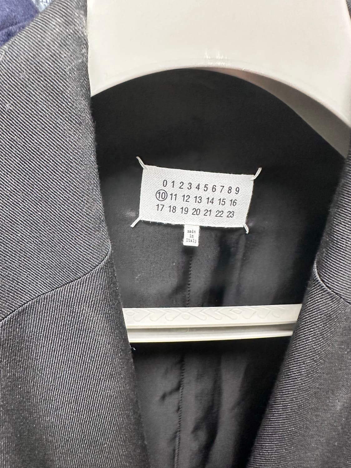 마르지엘라 집업 라펠 블레이저 블랙 46사이즈 상품이미지2