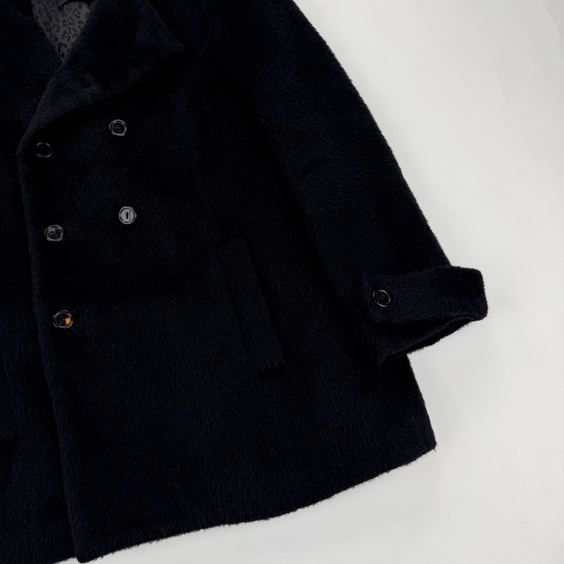 아메리칸레트로 알파카&울 퍼코트 상품이미지4