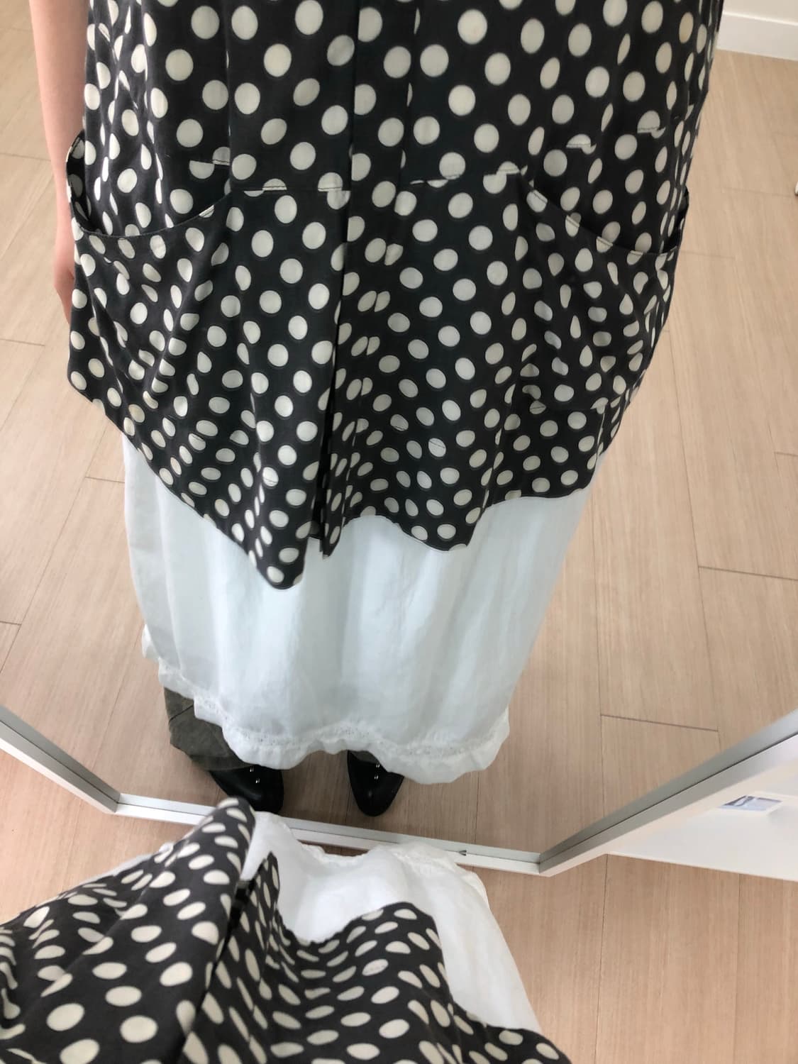 도트 아방핏 레이어드코디 상품이미지5