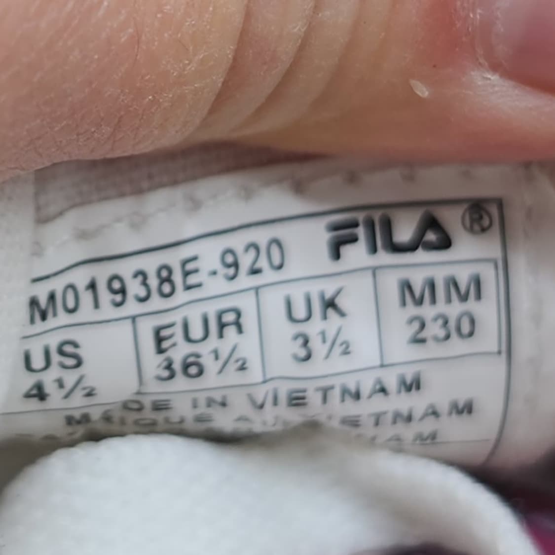 휠라 레이어 여성 스니커즈 230 상품이미지6