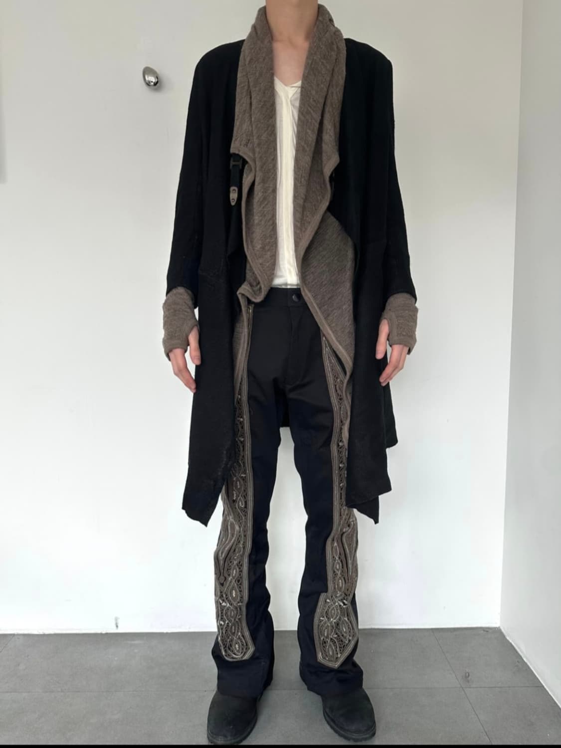 아이작 세럼 디어스킨 레더 코트 상품이미지2