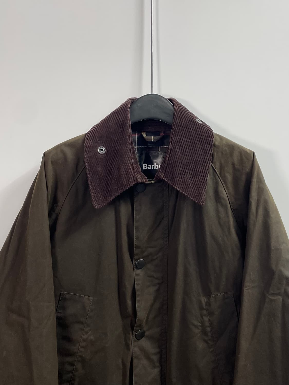 바버 비데일 카키 왁스 자켓 (on.510)   상품이미지2