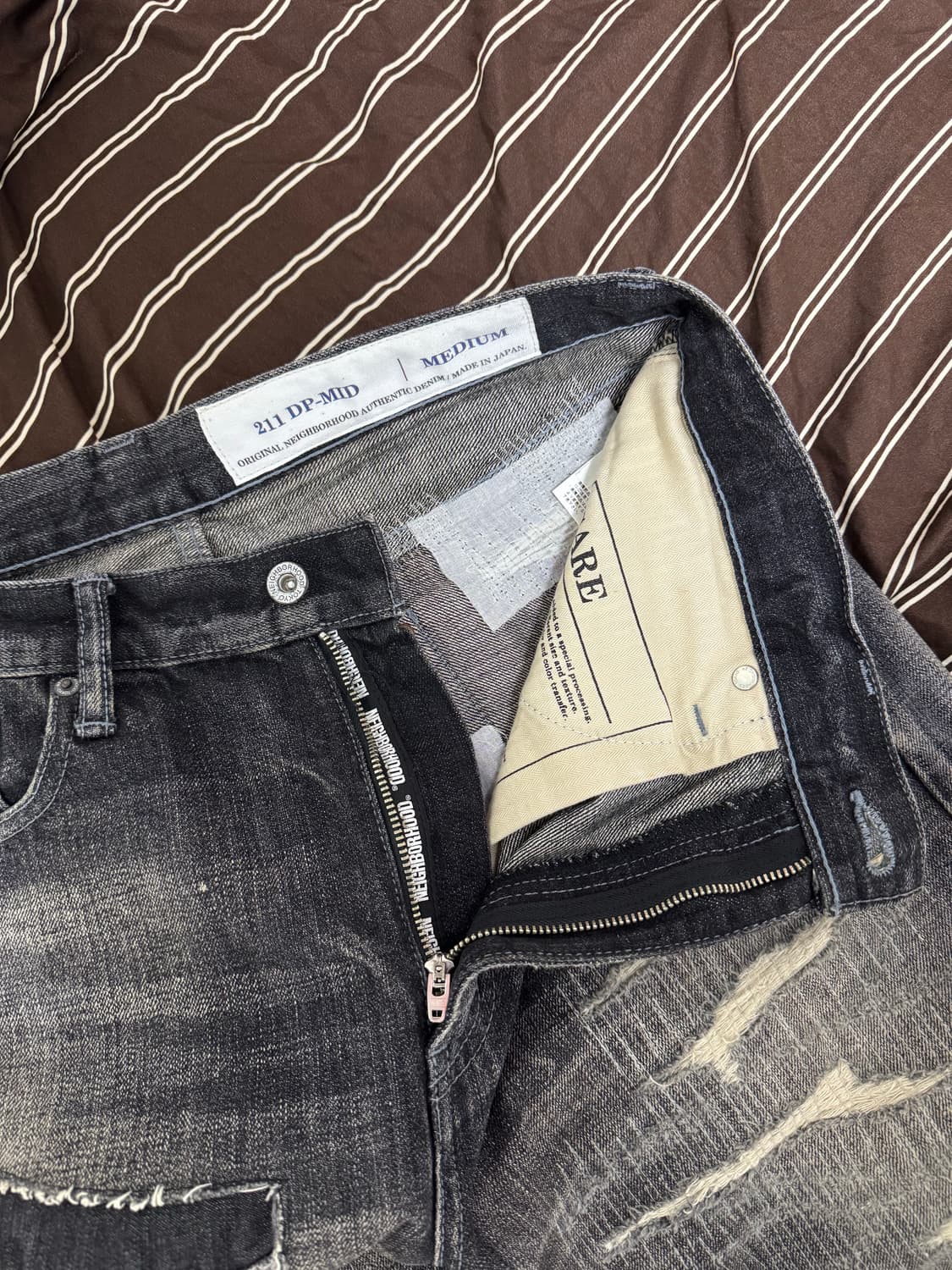 [M] Neighborhood 네이버후드 세비지 DP 미드 데님팬츠 상품이미지3