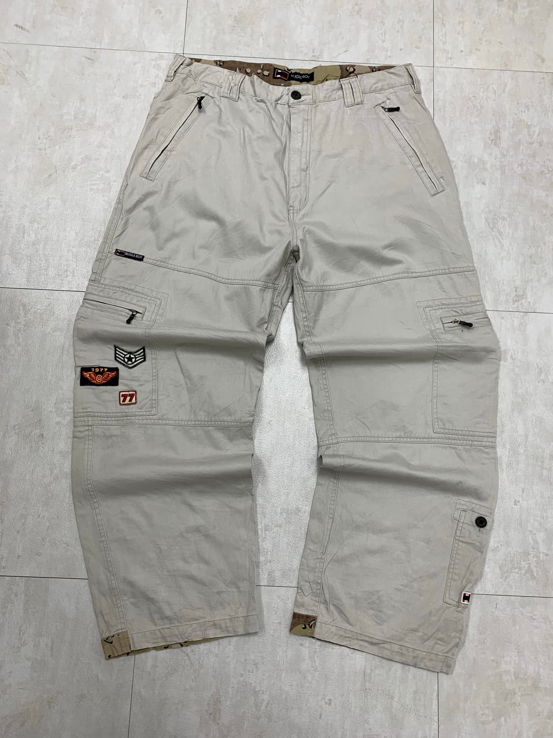 Bugleboy 베이지 카고 팬츠 #446 상품이미지1