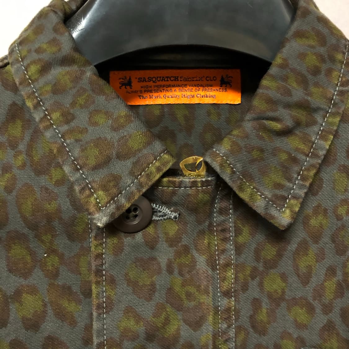 사스콰치 패브릭스 레오파드 자켓 상품이미지3