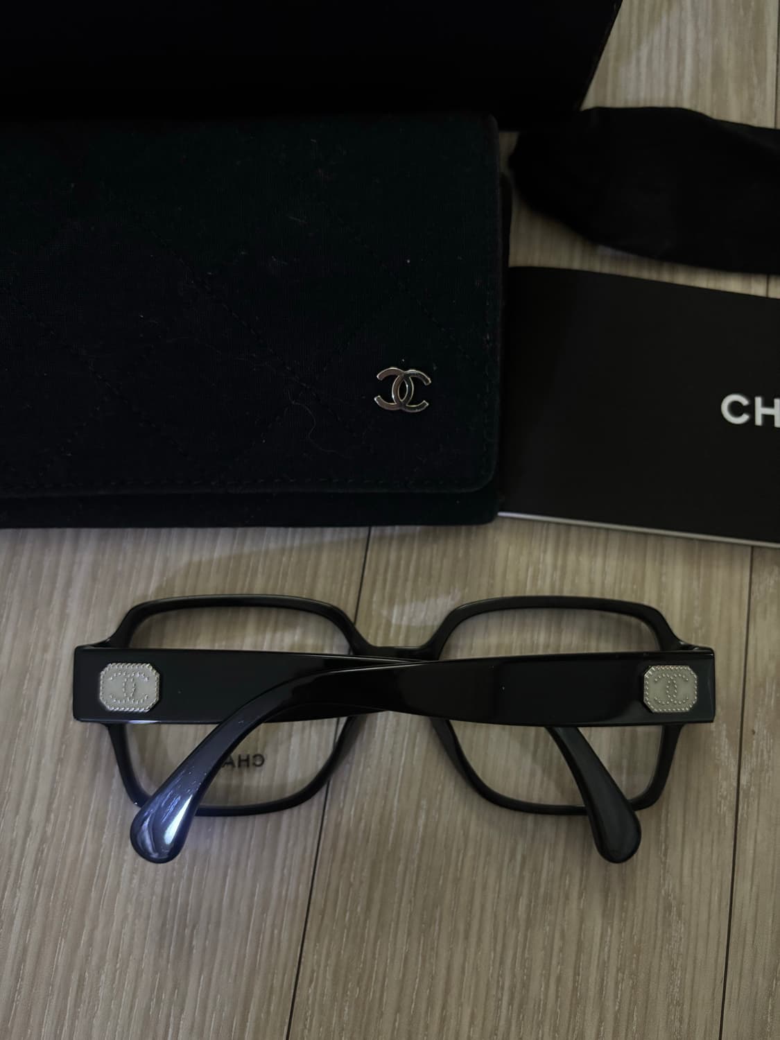 샤넬 스퀘어 안경 상품이미지3