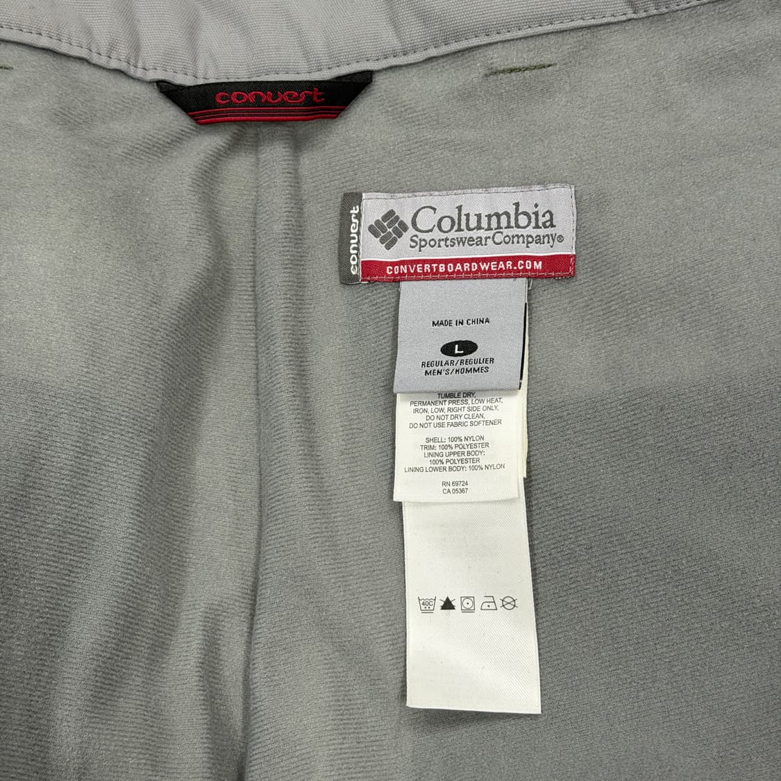 컬럼비아 빈티지 카고 스키 보드팬츠 바지 카키 그린 L 상품이미지4