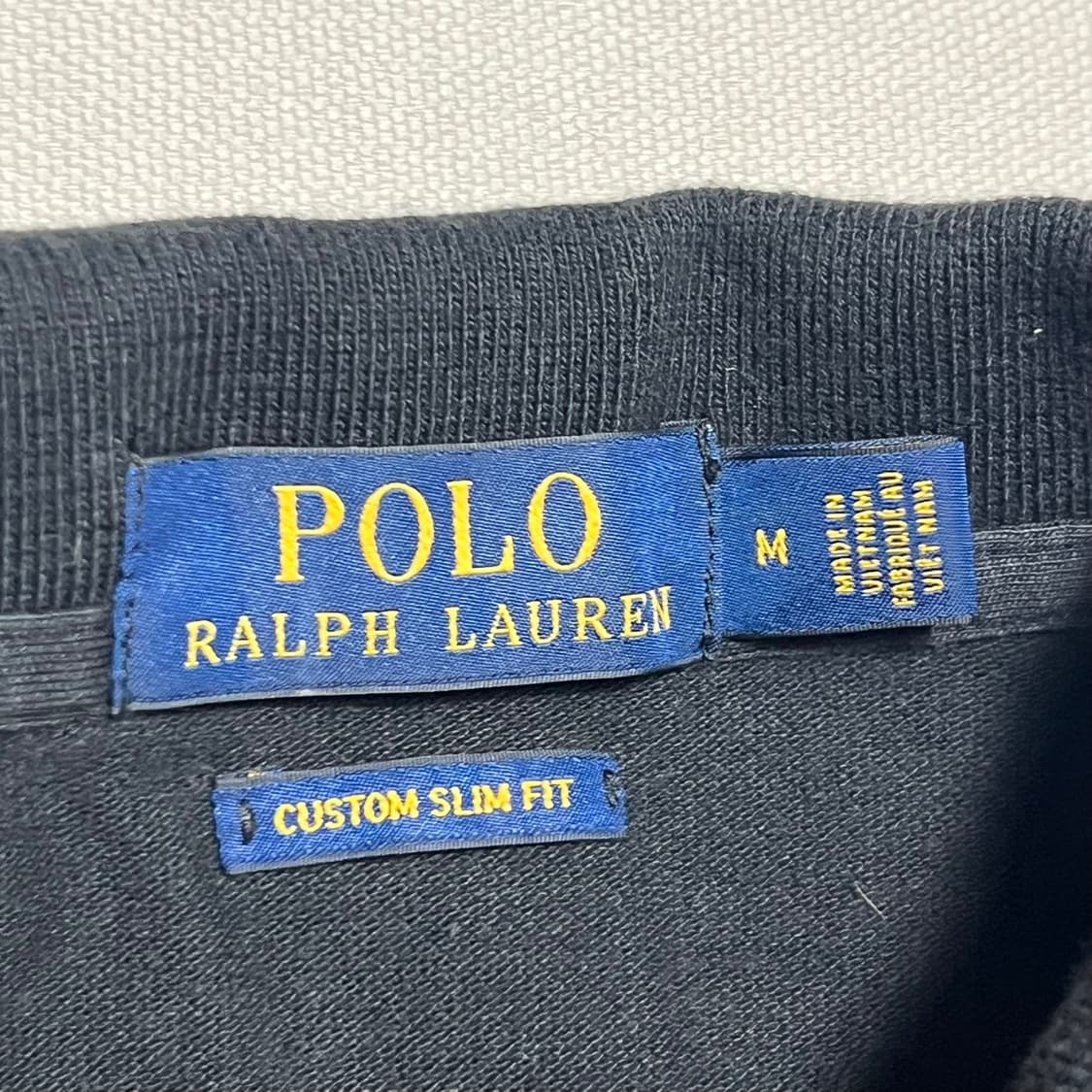 폴로랄프로렌 블랙 카라 반팔 티셔츠 상품이미지3