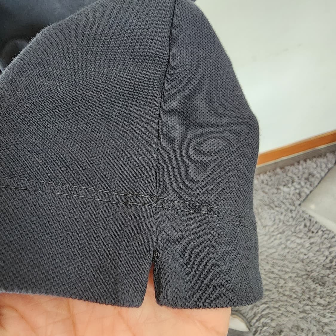 라코스테 블랙 피케 반팔 원피스 상품이미지3