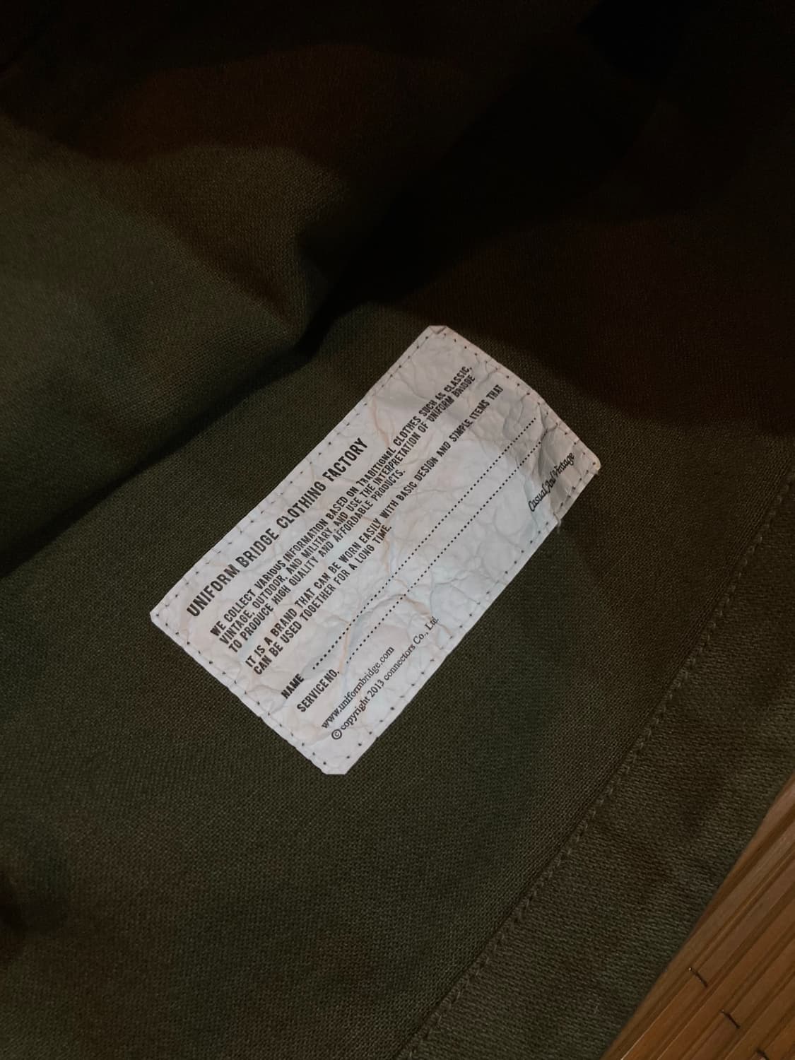 유니폼브릿지 코튼 아노락 상품이미지9